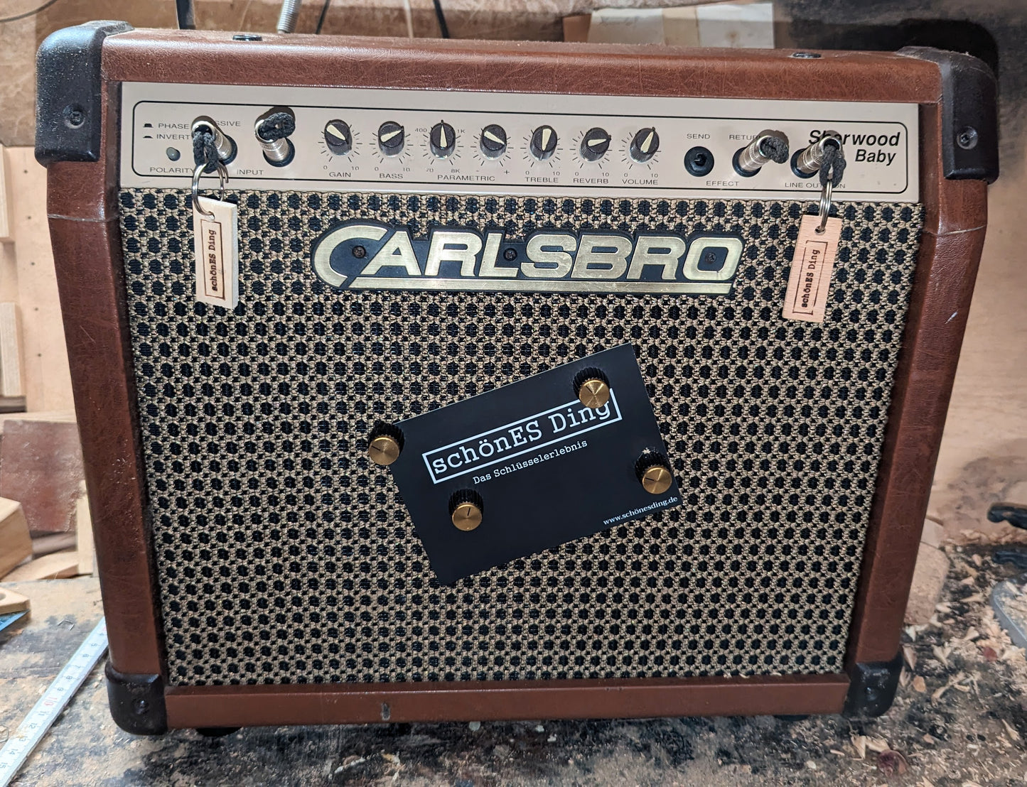 Carlsbro-Magnet-Board XXL - Magnetwand aus Carlsbro Verstärker
