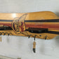Longboard-Board No. II - Schlüsselbrett aus einem Skateboard mit Klinkensteckern