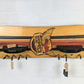 Longboard-Board No. II - Schlüsselbrett aus einem Skateboard mit Klinkensteckern